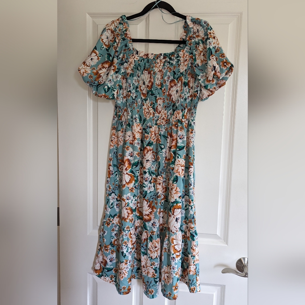 Women's floral dress